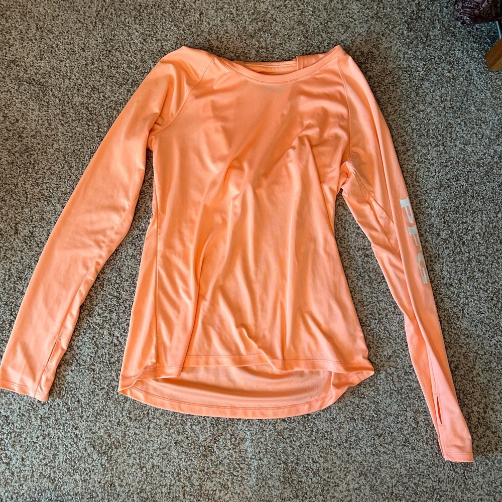 Columbia PFG Peach Long Sleeve w/hood